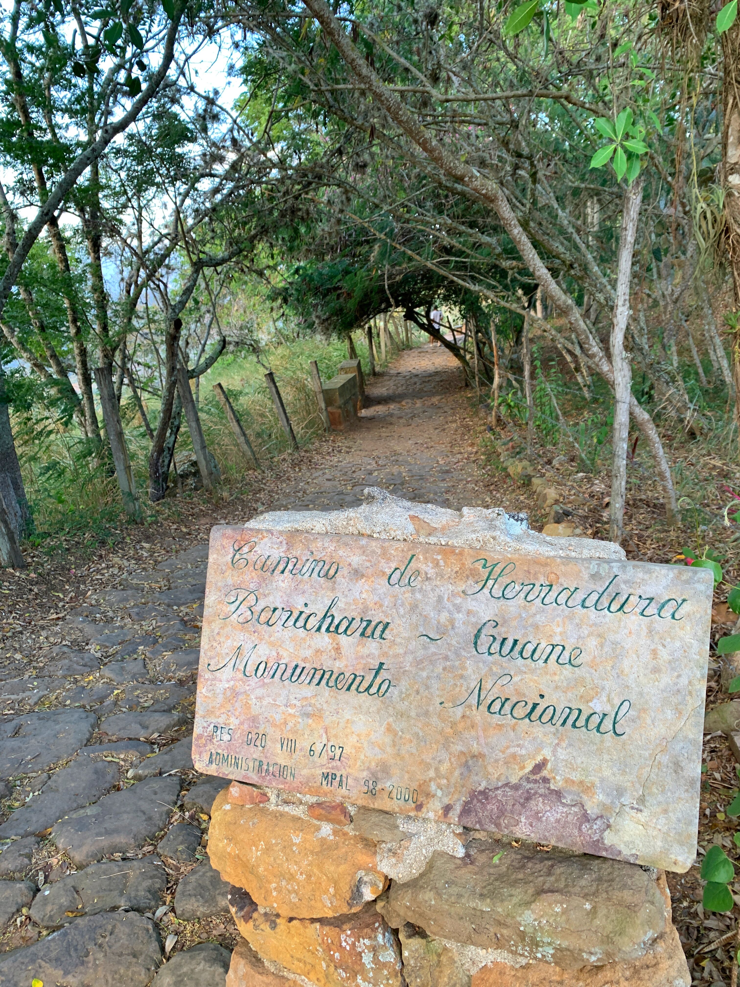 Guane hike Barichara